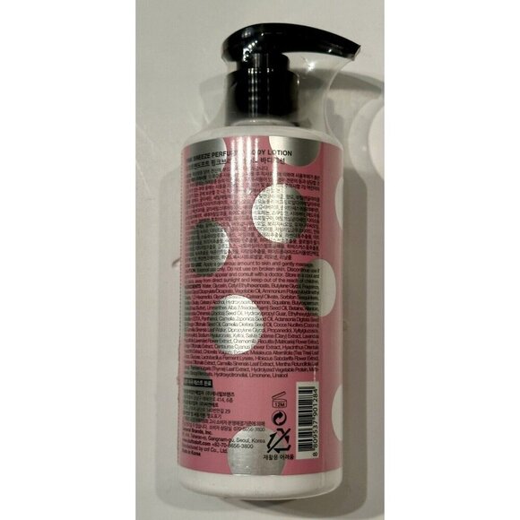 Pink Breeze Perfumed Body Lotion, Duft & Doft, Imported Korea 10.6 fl oz/300 ml - Picture 2 of 3